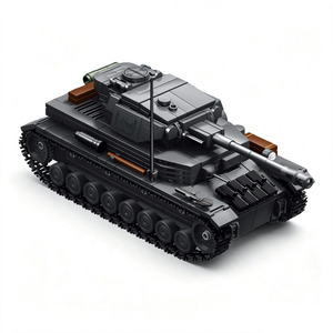 Char d'assaut <span class=keywords><strong>Panzer</strong></span> IV G <span class=keywords><strong>1</strong></span>:35, série militaire, jouet de construction en blocs ABS, modèle historique éducatif pour garçons et filles - Product Image 1