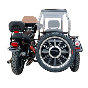 Motocicleta de Gasolina de Tres Ruedas con Sidecar de 400cc de Alta Calidad, la Más Vendida, para Adultos, 3 Pasajeros, 70 km/h, Motor de 400cc de Alta Calidad - Product Image 6