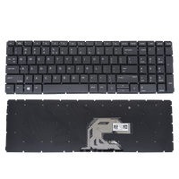 Keyboard Laptop Tanpa Lampu Latar Bahasa Inggris AS untuk HP ProBook 450 G6 450 G7 455 G6 455 G7 455R G6 455R G7 2B-ABU06Q100 Keyboard Baru Warna Hitam