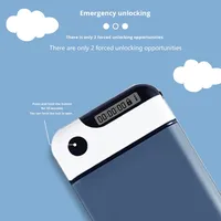 Boîte de verrouillage pour téléphone avec minuterie, boîte de verrouillage pour téléphone portable, minuterie d'étude, boîte de verrouillage pour téléphones mobiles, minuterie automatique, boîte de verrouillage à minuterie