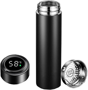 Borraccia Termica Intelligente da 16oz con Indicatore di Temperatura e Promemoria per Bere Acqua - Product Image 1