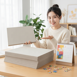 1mm 1.5mm 1.8mm bảng chip bảng màu xám PE tráng Composite giấy tập tin thư mục cuốn sách ràng buộc Bìa Câu Đố Móc treo giấy hộp cứng nhắc - Product Image 1