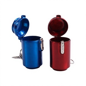 Nuevo Cenicero Portátil Mini de Acero Inoxidable <span class=keywords><strong>Funway</strong></span> con Forma de Botella de Cola, Moderno Llavero para Viajes, Uso en Exteriores, Hogar y Coche, Resistente al Viento - Product Image 4