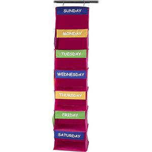 Nouveau design 2026 : Organisateur de rangement suspendu pliable personnalisé pour vêtements, prix de gros sur tissu tricoté - Product Image 6