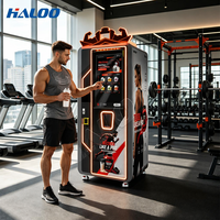 Fabricant de distributeurs automatiques Haloo, distributeur automatique de boissons protéinées à écran tactile OEM, distributeur automatique de boissons protéinées pour salle de sport