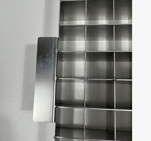 <span class=keywords><strong>Moule</strong></span> à gâteau en acier inoxydable personnalisé, cube <span class=keywords><strong>magique</strong></span> pour fondant, <span class=keywords><strong>moule</strong></span> à dessert, <span class=keywords><strong>moule</strong></span> à chocolat, plateaux à tarte, coupe-caramel au lait avec plateau - Product Image 4