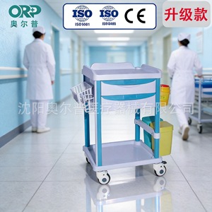 Chariot de soins médicaux et d'urgence, fabriqué en matériau ABS épaissi, spécialement conçu pour les infirmières, directement provenant du fabricant. - Product Image 5