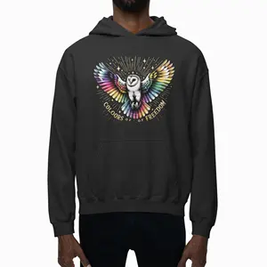 Factory Direct Customizable Owl-Themed Hoodie - Premium Winter Wear with Unique Nocturnal Design