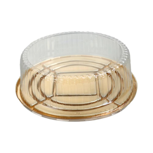 Boîtes à gâteaux rondes jetables en plastique PET, contenants de stockage pour aliments, sushis, salades, bonbons, usage industriel, lot de boîtes en plastique PET - Product Image 1