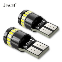 Jiachi usine W5W 194 168 W5W Offres Spéciales T10 pour voiture LED ampoule lumières Canbus aucune erreur intérieur coffre dôme lampe 3014 puce 24SMD 12V