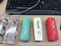 Bâton de beurre croustillant et moelleux pour Noël, jouet sensoriel à son ASMR apaisant, bloc de construction rempli de vaseline