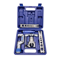 TWH Kit de réparation de ligne de réfrigérant portable HVAC avec extenseur manuel de tube en cuivre et matrices interchangeables