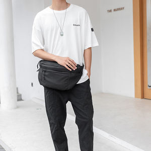 Riñonera Multifuncional Personalizada con Estampado, de Gran Capacidad, <span class=keywords><strong>para</strong></span> Viajes, Cinturón de Pecho y Cadera <span class=keywords><strong>para</strong></span> Hombre, Riñonera <span class=keywords><strong>para</strong></span> Uso en Exteriores - Product Image 6