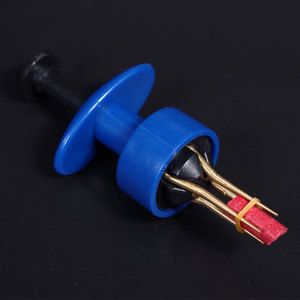 Dispositivo para atar lombrices con clip de cobre, clip para lombrices azules y rojas, para pesca de carpa en agua dulce, accesorios de pesca. - Product Image 2