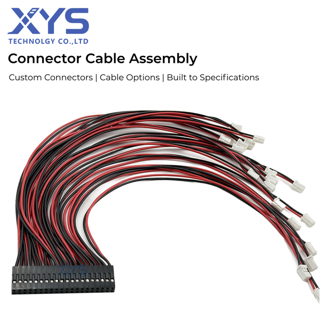 Custom Connector Cable Assembly Wire Harness Interconnect Solutions for Industrial Automation Automobile Motorcycle CE
