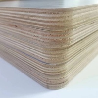Placage imperméable durable de noix de panneau de contreplaqué stratifié par 18mm commercial pour l'épaisseur des meubles 5mm