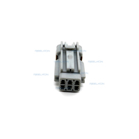 Conectores de Carcasa para Enchufes Automotrices de 6 Pines, Impermeables, de Latón y Nylon, Modelo 7069Y-1-21