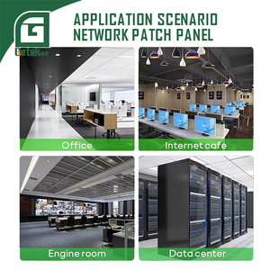 Geteknet OEM ODM Ngang 3/5/13 Vòng 19 Inch Mạng Quản Lý Cáp 1U 2U Giá Gắn Kim Loại Máy Chủ Giá Trong Kho - Product Image 4