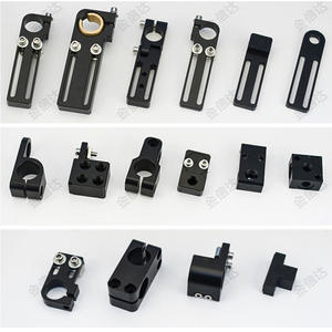 Support d'angle à fentes robuste EOA MFI-A07A205, fixation coulissante fixe pour outillage, supports d'angle réglables pour tiges de connexion - Product Image 3