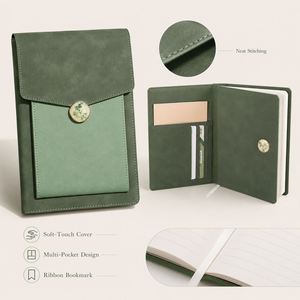 Juego de Regalo Empresarial de Lujo: Libreta, Agenda, Termo - Productos Promocionales de Oficina para Navidad, Halloween, Día del Padre, Empleados - Product Image 3