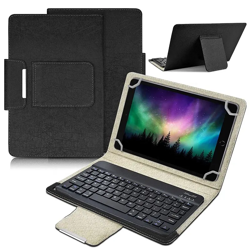 Case With Keyboard For Universal 7" 9" 9.7" 10" 10.1" 10.2" 10.5" inch iOS/Android/Windows System Tablet