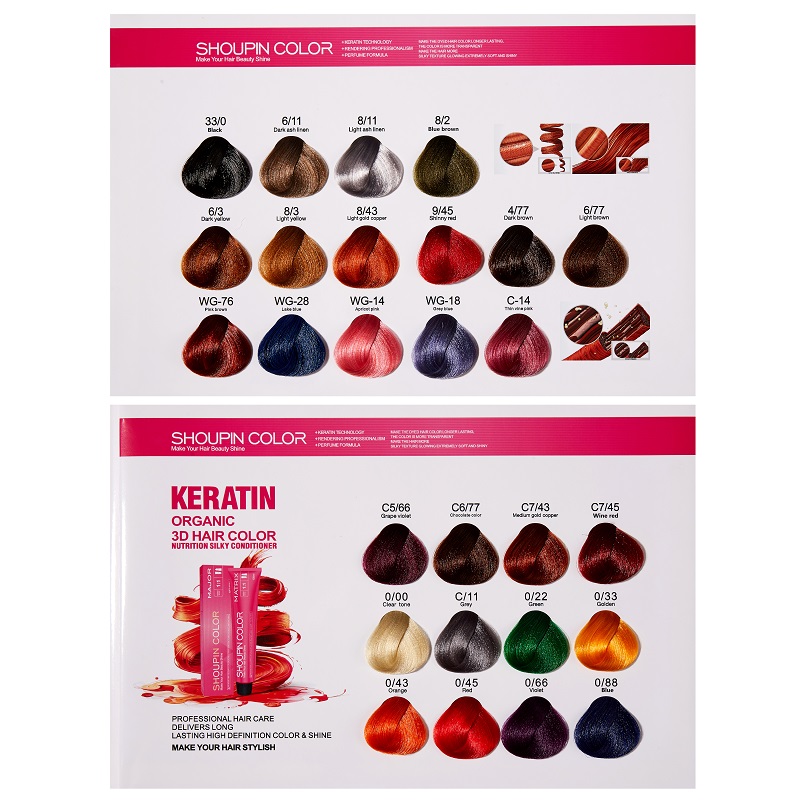 Shoupin color matrix. Shoupin color matrix