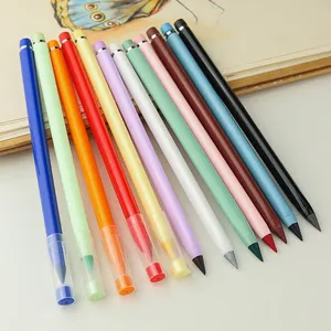 Ensemble de 12 stylos gel rotatifs Macaron Slim Twist, couleurs pastel bonbon, surligneurs pour journal, stylos signature, logo personnalisé - Product Image 2