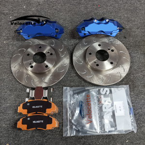 Sistema Frenante a 4 Pistoni con Disco Rotore Personalizzato da 282mm per Honda Civic Si EK3 EK4 FG2 CRV Accord EX Type R FL5 <span class=keywords><strong>J3</strong></span> - Product Image 1