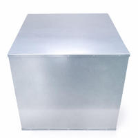 Nouveau filtre à air de type boîte V-Bank à charbon actif pour équipement de filtration d'air central HVAC, sous-haute efficacité, 4 sections
