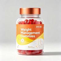 Gummies SYC BIO sans sucre pour la gestion du poids, 60 unités, avec mélatonine et L-théanine pour le soutien du sommeil, la santé quotidienne et la relaxation