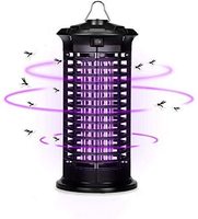 Lámpara Mata Mosquitos Eléctrica JZ Lighting, Trampa de Luz UV Ecológica de ABS Sólido para Uso en Interiores y Exteriores