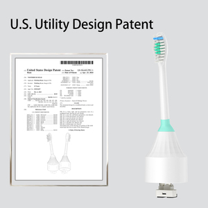 Tête de brosse à dents électrique Yabeikang HX7001 avec poils DuPont (effet dégradé) et logo, compatible avec <span class=keywords><strong>Philips</strong></span> HX5600 et HX5300 - Product Image 2
