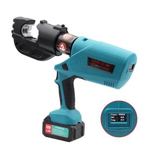 18V Rechargeable EZ-400 Hydraulic Wire Pliers <b>Battery</b> Powered <b>Terminal</b> Cable Crimping Tools for Copper Aluminum EZ-400, EZ-400 R - Product Image 3