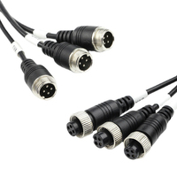 Gx16 câble d'aviation étanche Gx16 2pin 3pin 4pin 5pin 6pin 7pin 8pin 9pin 10pin connecteur d'aviation