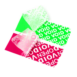 High Quality Tamper Evident Void Security Seal Sticker <strong>Label</strong> <strong>Serial</strong> <strong>Number</strong> Partial Transfer Warranty Security Packaging <strong>Labels</strong> - Product Image 3