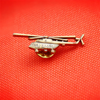 Badges et épingles en métal personnalisés sur le thème de l'aviation avec boîte en plastique, épingles de collection sur le thème de l'aviation, badge commémoratif de l'aviation