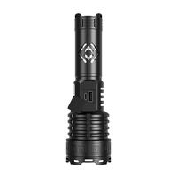 Nouvelle arrivée, vente en gros, lampe torche tactique LED puissante à zoom fort, 4 modes d'éclairage, étanche, rechargeable par USB, pour l'extérieur, IP54