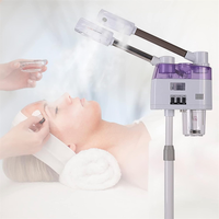 Vaporizador Facial Nano con Ozono, Vaporizador Facial Frío y Caliente, Limpieza Profunda para Hidratar la Piel