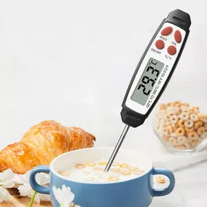 Hochpräzises Lebensmittelthermometer, elektronisches Küchenback-Dessertt-Werkzeug, Edelstahl-Haushaltskuchenprodukte