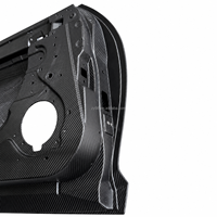 Nouveau pour GTR R35 2007-2024 : Panneaux de porte en fibre de carbone sèche OEM 80100-JF00A 80101-JF00A (paire gauche/droite) pour rétrofit/amélioration