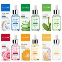Usine de gros hydratant éclaircir la tête noire dissolvant Anti-âge acné pores rétrécissement acide hyaluronique vitamine C sérum pour le visage