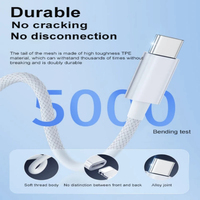 Adaptador de Cable de carga USB C de 13,5 CM para iPhone 17 ProMax Plus Cable de sincronización de datos para iPad tipo-c a conector de Audio Jack de 3,5 MM