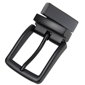Çift Yönlü Döner Parçalı Alaşımlı Metal Erkek Özel İğneli Kemer Tokası Klasik İş Tokası Mat 34mm Deri Kemer Aksesuarları için - Product Image 6