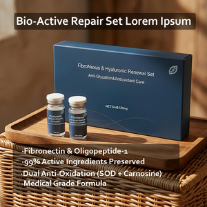 Kit de Suero de Fibronectina Fermentada (6 Piezas/Set) con <span class=keywords><strong>Ácido</strong></span> <span class=keywords><strong>Hialurónico</strong></span> en Polvo Liofilizado para el Cuidado Diario de la Piel, Solución Revitalizante - Product Image 4