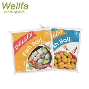 Personalizado Impreso TOP Termosellado Película Nylón Tapa Mariscos Pescado Bolsa Salchicha Congelado Bolsa Envasado Al Vacío - Product Image 5