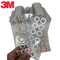 Étiquette en dôme époxy imprimée sur mesure 3M 7871, matériau anti-jaunissement, autocollant en dôme cristallin, résistant aux UV, imperméable, pour extérieur