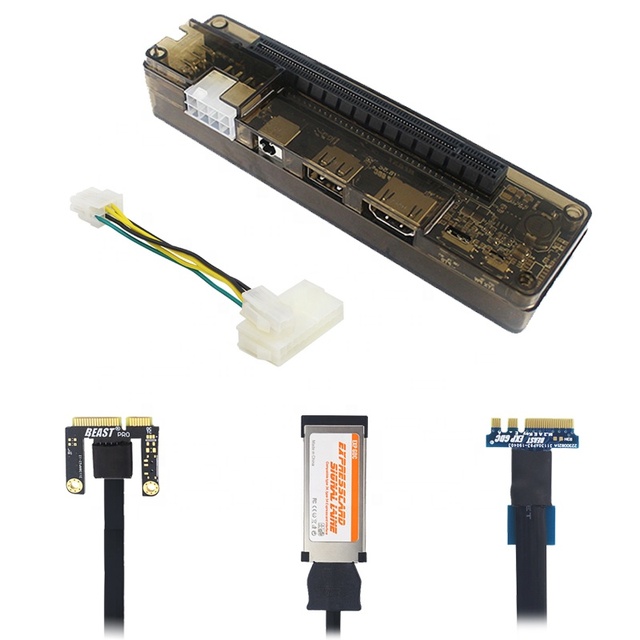 EXP GDC External Laptop Graphics Card Dock Video Card Notebook Docking Station Option Mini PCIE NGFF M.2 a E Key Expresscard