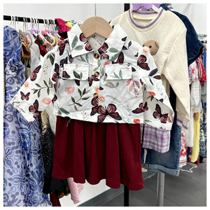 Cổ Bán Buôn Mùa Xuân Mùa Hè Trẻ Em Quần Áo T-Shirts Và Quần Short Phù Hợp Với Bé Tất Cả Các Loại Quần Áo 2Pcs Không Tay Váy Quần Áo Thiết Lập - Product Image 3