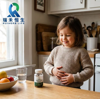 Complément alimentaire quotidien pour la santé intestinale, sans sucre, prébiotique, fibres, gommes à mâcher pour enfants, digestion