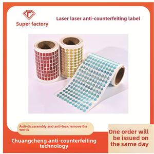 Etiquetas de Seguridad Anti-Falsificación Personalizadas con Láser, Etiquetas Desechables a Prueba de Manipulación, Etiquetas Adhesivas Frágiles con Código, Resistentes al Agua, de PET y BOPP - Product Image 6